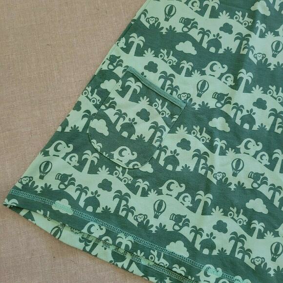 Maxomorra Green Jungle Landscape Dress - Picture 4 of 7